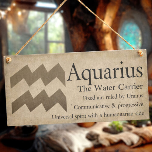 Aquarius The Water Carrier Horoscope Sign