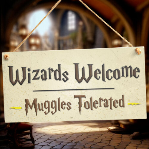 Wizards Welcome Sign