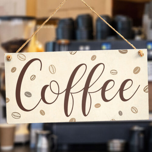 Coffee Station Sign