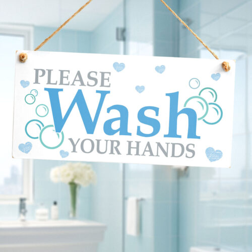 Please Wash Your Hands Sign