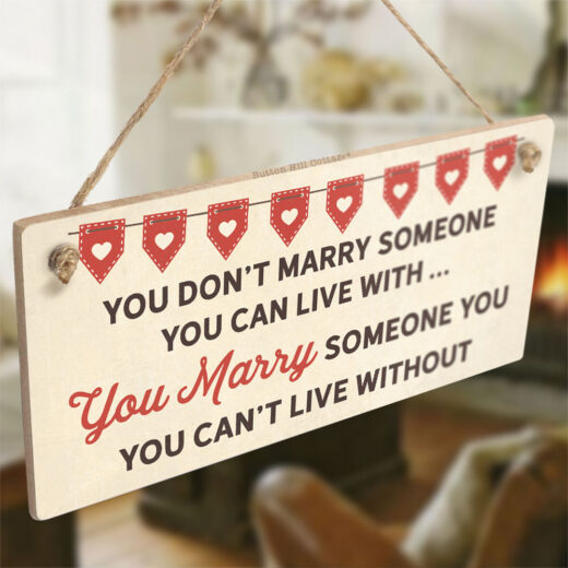 ..Marry Someone You Can't Live Without - Anniversary Gift - Image 2
