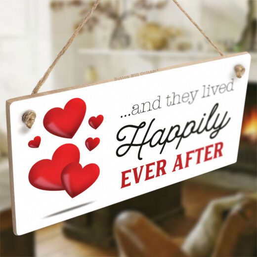 And They Lived Happily Ever After Sign - Image 2
