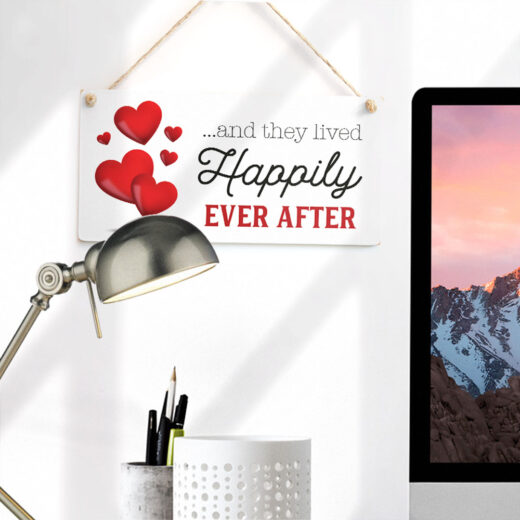 And They Lived Happily Ever After Sign - Image 3
